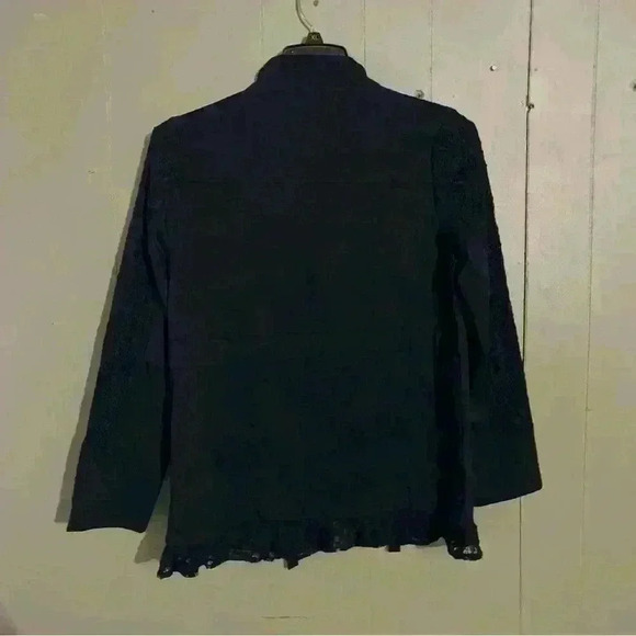 Hem And Thread Embry Lacy Utility Shacket NWT Size S - Picture 4 of 4